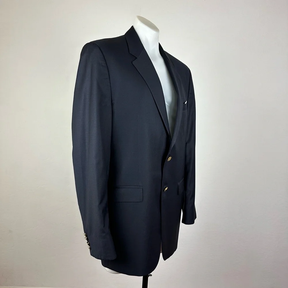 Ralph Lauren Coat-of-Arms Gold Button Sport Jacket Size 42L